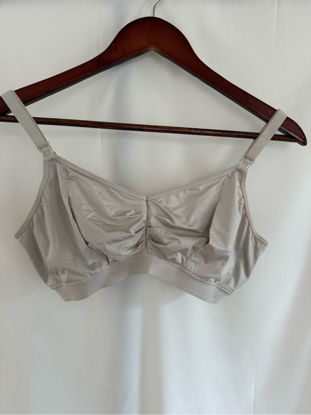 Beige/Tan Full Adjustable Nursing Bra